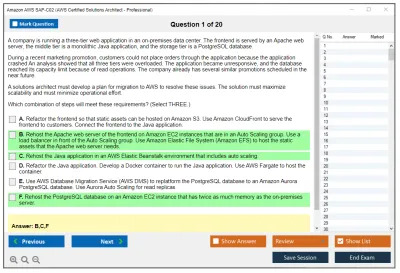 Amazon AWS SAP-C02 AWS Certified Solutions Architect - Professional Practice test exam simulator test engine exam Prep practice test questions answers Image 1