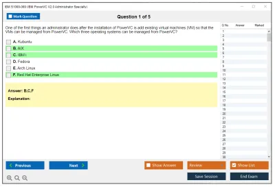 IBM S1000-009 IBM PowerVC V2.0 Administrator Specialty Practice test exam simulator test engine exam Prep practice test questions answers Image 1
