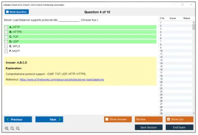 Alibaba Cloud ACA-Cloud1 ACA Cloud Computing Associate Practice test exam simulator test engine exam Prep practice test questions answers Image 4