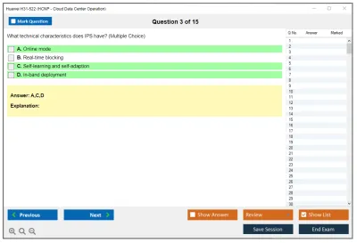 Huawei H31-522 Huawei Certified Network Professional –Cloud DataCentre Operations Practice test exam simulator test engine exam Prep practice test questions answers Image 3