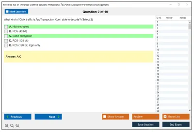 Riverbed 499-01 Riverbed Certified Solutions Professional – Application Performance Management Practice test exam simulator test engine exam Prep practice test questions answers Image 2