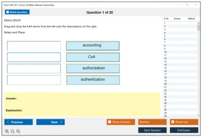 Cisco 200-301 Cisco Certified Network Associate Practice test exam simulator test engine exam Prep practice test questions answers Image 1