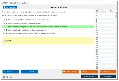 LPI 701-100 DevOps Tools Engineer Practice test exam simulator test engine exam Prep practice test questions answers Image 10