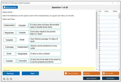 PMI PMI-ACP PMI Agile Certified Practitioner (PMI-ACP) Practice test exam simulator test engine exam Prep practice test questions answers Image 1