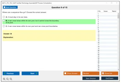 SAP C_PO_7521 SAP Certified Technology AssociateSAP Process Orchestration Practice test exam simulator test engine exam Prep practice test questions answers Image 9