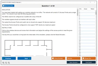 CompTIA N10-008 CompTIA Network+ Exam Practice test exam simulator test engine exam Prep practice test questions answers Image 1
