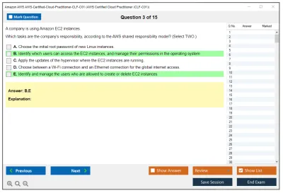 Amazon AWS AWS-Certified-Cloud-Practitioner-CLF-C01 AWS Certified Cloud Practitioner Practice test exam simulator test engine exam Prep practice test questions answers Image 3