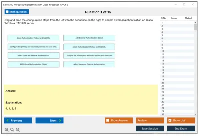 Cisco 300-710 Securing Networks with Cisco Firepower (300-710 SNCF) Practice test exam simulator test engine exam Prep practice test questions answers Image 1