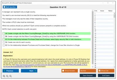 Microsoft PL-300 Microsoft Power BI Data Analyst Practice test exam simulator test engine exam Prep practice test questions answers Image 10