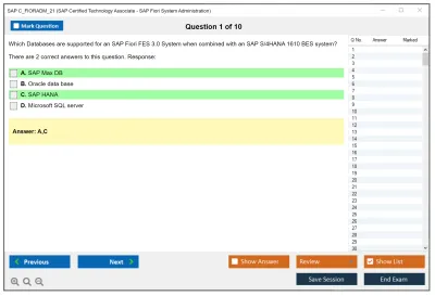 SAP C_FIORADM_21 SAP Certified Technology Associate - SAP Fiori System Administration Practice test exam simulator test engine exam Prep practice test questions answers Image 1