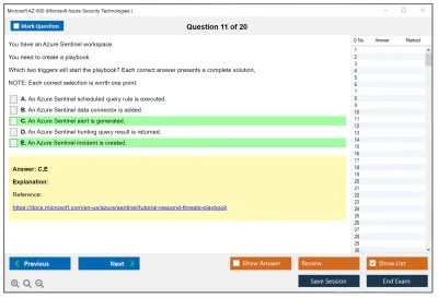 Microsoft AZ-500 Microsoft Azure Security Technologies Practice test exam simulator test engine exam Prep practice test questions answers Image 11