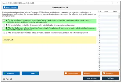 Huawei H13-629_V2.0 HCIE-Storage (Written) V2.0 Practice test exam simulator test engine exam Prep practice test questions answers Image 4