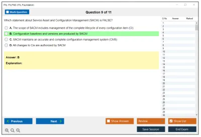 ITIL ITILFND ITIL – Foundation (v4) Practice test exam simulator test engine exam Prep practice test questions answers Image 9