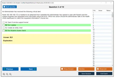 Nutanix NCM-MCI-5.20 Nutanix Certified Master - Multicloud Infrastructure (NCM-MCI) 5.20 Practice test exam simulator test engine exam Prep practice test questions answers Image 3