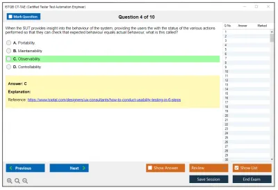 ISTQB CT-TAE Certified Tester Test Automation Engineer Practice test exam simulator test engine exam Prep practice test questions answers Image 4