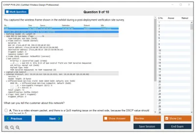 CWNP PW0-250 Certified Wireless Design Professional Practice test exam simulator test engine exam Prep practice test questions answers Image 9