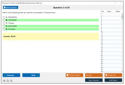 ECCouncil 312-50v12 Certified Ethical Hacker Exam (CEHv12) Practice test exam simulator test engine exam Prep practice test questions answers Image 3