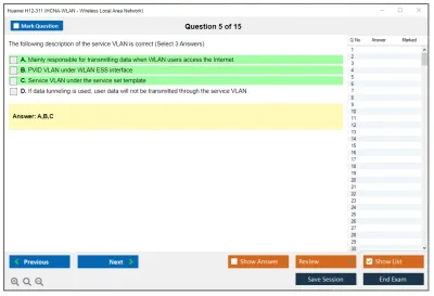 Huawei H12-311 HCNA-WLAN - Wireless Local Area Network Practice test exam simulator test engine exam Prep practice test questions answers Image 5