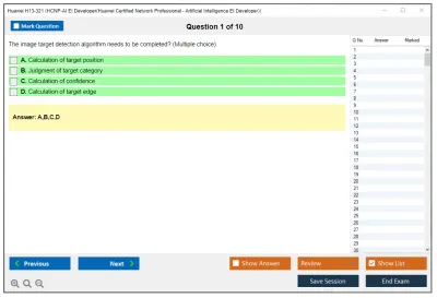 Huawei H13-321 HCNP-AI EI Developer(Huawei Certified Network Professional - Artificial Intelligence EI Developer) Practice test exam simulator test engine exam Prep practice test questions answers Image 1