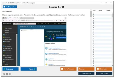 Microsoft AZ-300 Microsoft Azure Architect Technologies Practice test exam simulator test engine exam Prep practice test questions answers Image 5