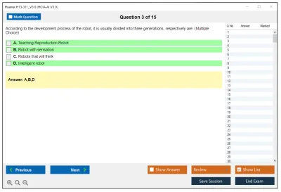 Huawei H13-311_V3.0 HCIA-AI V3.0 Practice test exam simulator test engine exam Prep practice test questions answers Image 3