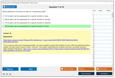 VMware 2V0-41.20 Professional VMware NSX-T Data Center Practice test exam simulator test engine exam Prep practice test questions answers Image 7