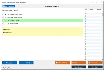 PMI PMI-ACP PMI Agile Certified Practitioner (PMI-ACP) Practice test exam simulator test engine exam Prep practice test questions answers Image 20