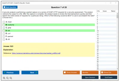 CompTIA SY0-601 CompTIA Security+ Exam 2023 Practice test exam simulator test engine exam Prep practice test questions answers Image 7