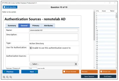 HP HPE6-A68 Aruba Certified ClearPass Professional (ACCP) 6.7 Practice test exam simulator test engine exam Prep practice test questions answers Image 10