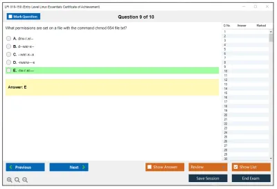 LPI 010-150 Linux Essentials Certificate Exam, version 1.5 Practice test exam simulator test engine exam Prep practice test questions answers Image 9