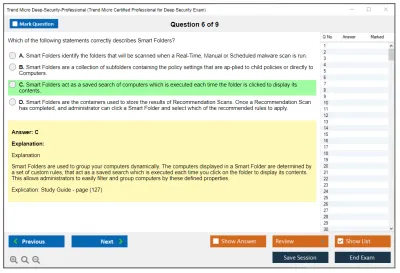 Trend Micro Deep-Security-Professional Trend Micro Certified Professional for Deep Security Exam Practice test exam simulator test engine exam Prep practice test questions answers Image 6