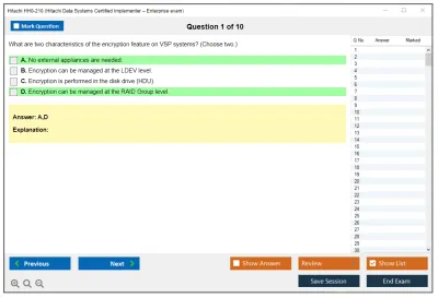 Hitachi HH0-210 Hitachi Data Systems Certified Implementer – Enterprise exam Practice test exam simulator test engine exam Prep practice test questions answers Image 1