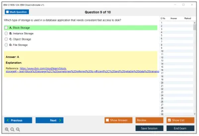 IBM C1000-124 IBM Cloud Advocate v1 Practice test exam simulator test engine exam Prep practice test questions answers Image 9