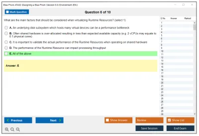 Blue Prism ATA02 Designing a Blue Prism (Version 6.0) Environment Practice test exam simulator test engine exam Prep practice test questions answers Image 6
