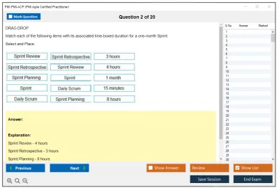 PMI PMI-ACP PMI Agile Certified Practitioner (PMI-ACP) Practice test exam simulator test engine exam Prep practice test questions answers Image 2