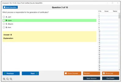 Checkpoint 156-115.80 Check Point Certified Security MasterR80 Practice test exam simulator test engine exam Prep practice test questions answers Image 3