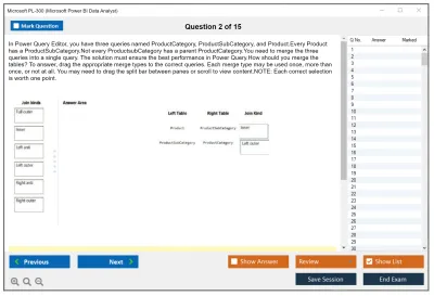 Microsoft PL-300 Microsoft Power BI Data Analyst Practice test exam simulator test engine exam Prep practice test questions answers Image 2