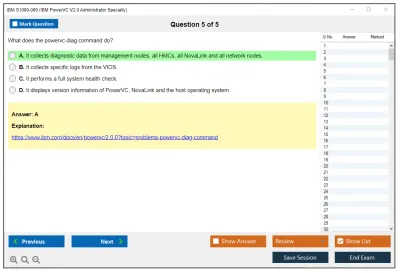 IBM S1000-009 IBM PowerVC V2.0 Administrator Specialty Practice test exam simulator test engine exam Prep practice test questions answers Image 5