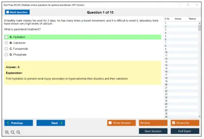 Test Prep MCQS Multiple-choice questions for general practitioner (GP) Doctor Practice test exam simulator test engine exam Prep practice test questions answers Image 1