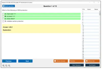 Huawei H19-368 HCS-Pre-sales IP-Transmission &amp; Access Practice test exam simulator test engine exam Prep practice test questions answers Image 1