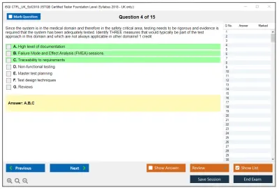 iSQI CTFL_UK_Syll2018 ISTQB Certified Tester Foundation Level (Syllabus 2018 - UK only) Practice test exam simulator test engine exam Prep practice test questions answers Image 4