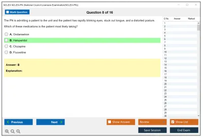 NCLEX NCLEX-PN National Council Licensure Examination(NCLEX-PN) Practice test exam simulator test engine exam Prep practice test questions answers Image 8