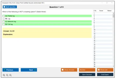 Checkpoint 156-215.81 Check Point Certified Security Administrator R81.20 Practice test exam simulator test engine exam Prep practice test questions answers Image 1