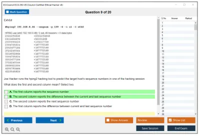 ECCouncil EC0-350 Ethical Hacking and Countermeasures V8 Practice test exam simulator test engine exam Prep practice test questions answers Image 9