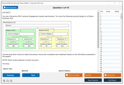 Microsoft MB-200 Microsoft Power Platform + Dynamics 365 Core Practice test exam simulator test engine exam Prep practice test questions answers Image 3