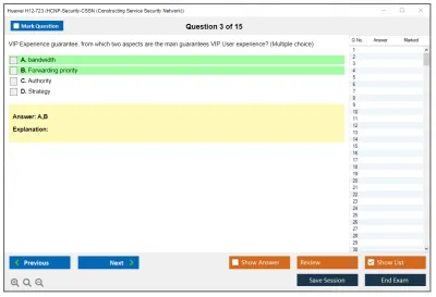 Huawei H12-723 Huawei Certified ICT Professional - Constructing Terminal Security System Practice test exam simulator test engine exam Prep practice test questions answers Image 3