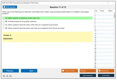 GARP 2016-FRR Financial Risk and Regulation (FRR) Series Practice test exam simulator test engine exam Prep practice test questions answers Image 11