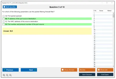 Huawei H12-711_V4.0 HCIA-Security V4.0 Exam Practice test exam simulator test engine exam Prep practice test questions answers Image 5