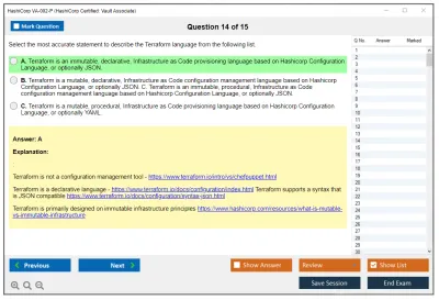 HashiCorp VA-002-P HashiCorp Certified: Vault Associate Practice test exam simulator test engine exam Prep practice test questions answers Image 14