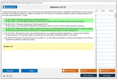 iSQI CTFL_UK ISTQB Certified Tester Foundation Level (CTFL_UK) Practice test exam simulator test engine exam Prep practice test questions answers Image 5